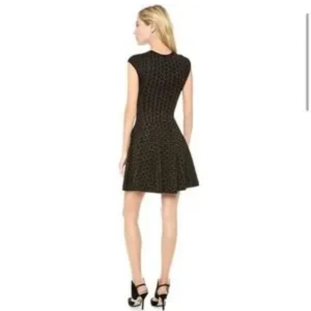 TORN BY RONNY KOBO MALU Mini DRESS Black/gold, Size S MSRP $298 - Picture 3 of 12